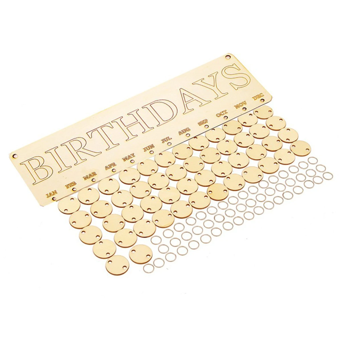 Подвесная деревянная доска с надписью на день рождения - Фотография_4