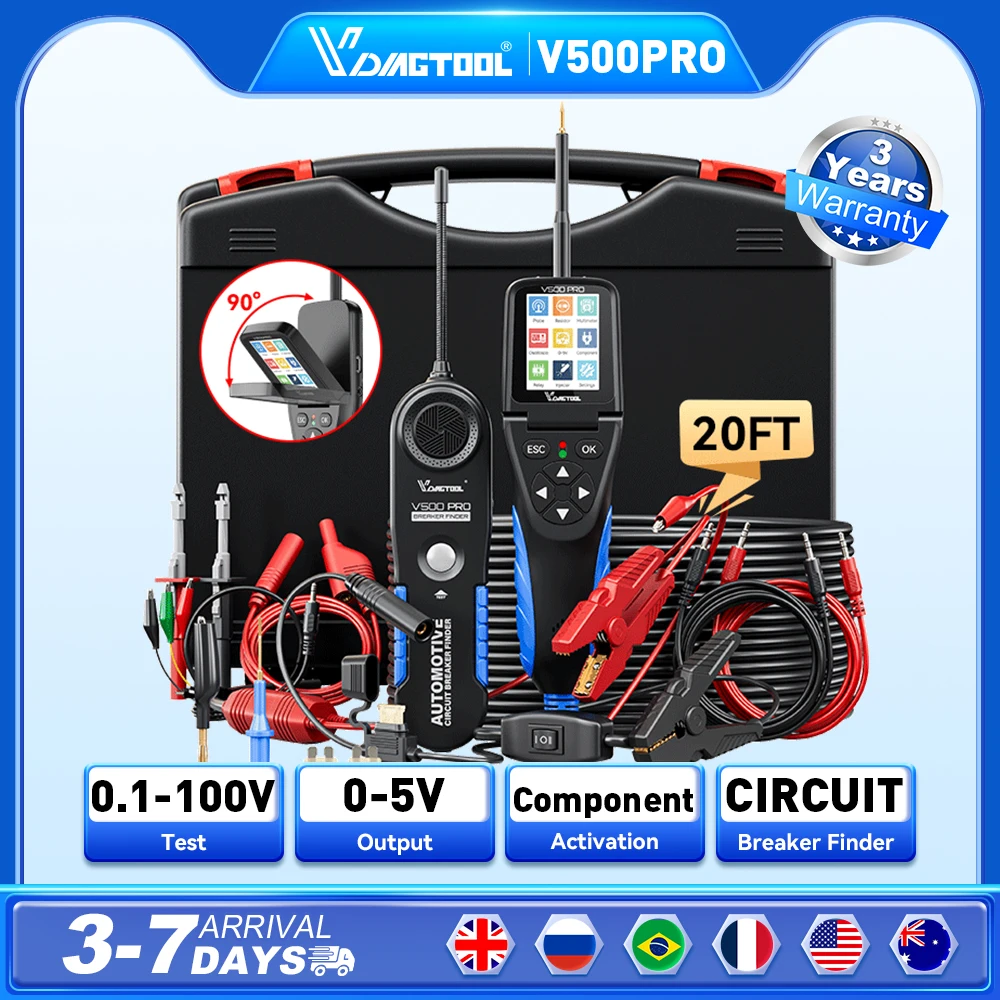 Vdiagtool v500pro тестер цепей