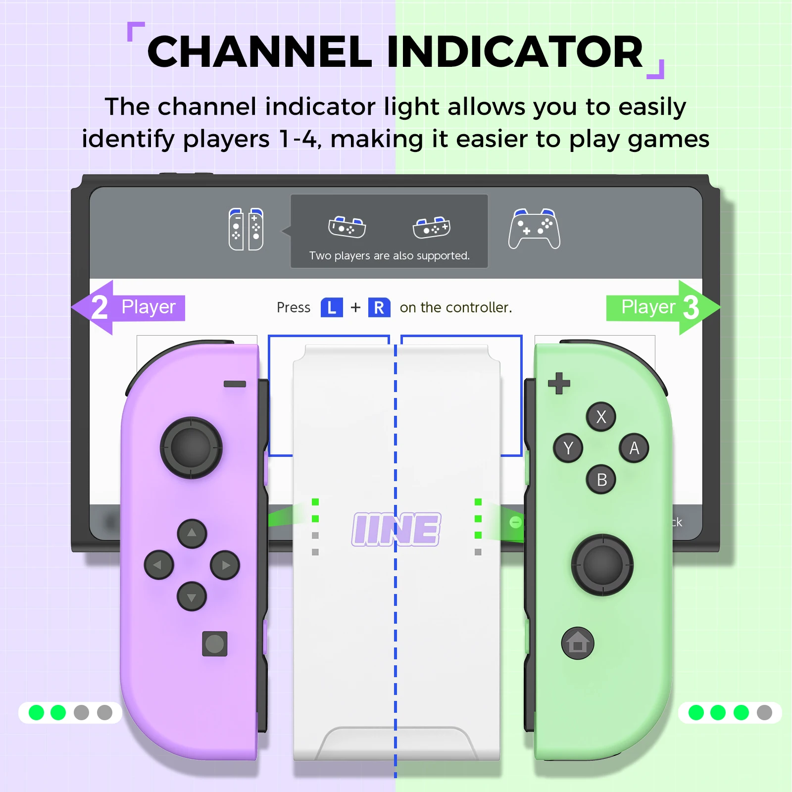 Зарядная ручка iine для joy-con - Фотография_6