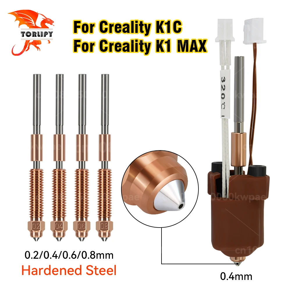 Для creality k1c k1 max hotend керамический нагревательный блок
