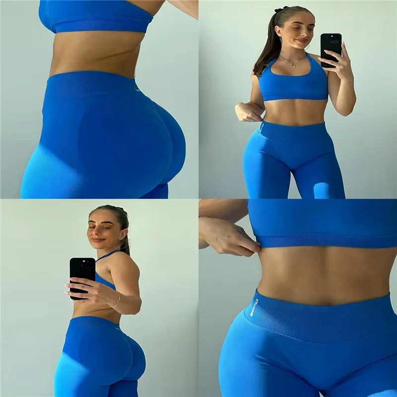 Женский комплект из 2 предметов для занятий йогой - Фотография_4