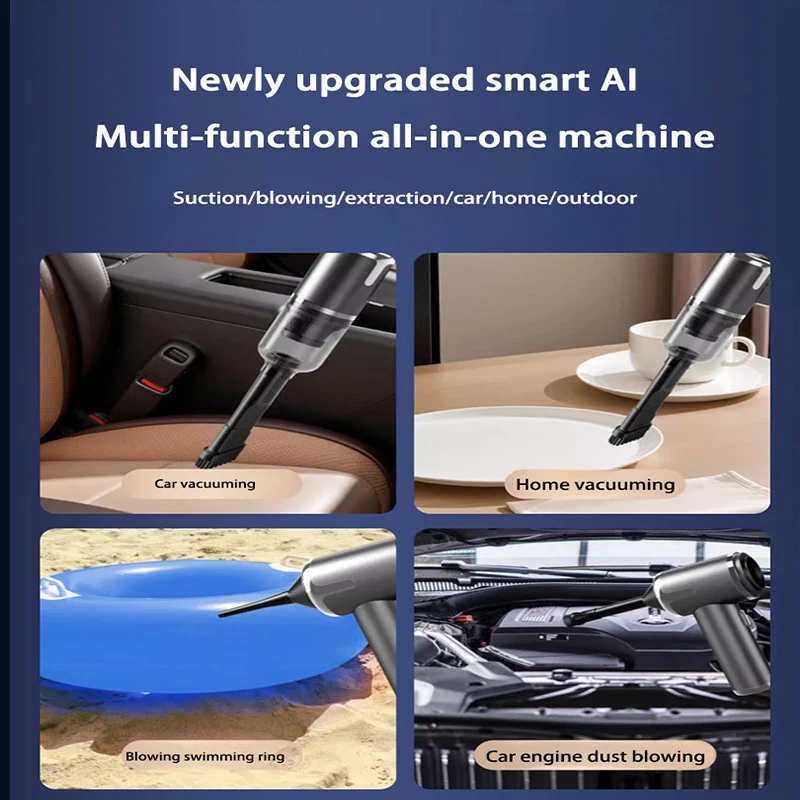 Автомобильный пылесос xiaomi mijia 4 в 1 - Фотография_6