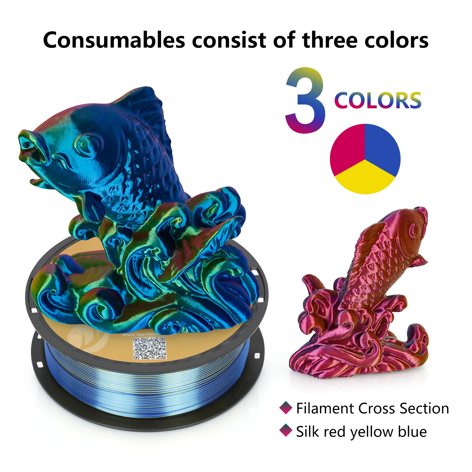 Keepang silk pla filament 5 кг - Фотография_4