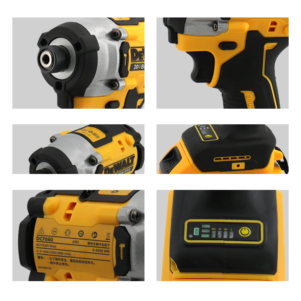 Dewalt dcf860 аккумуляторная компактная - Фотография_2