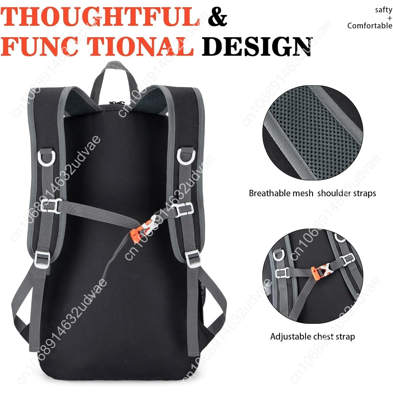 Походный рюкзак, большие дорожные - Фотография_4