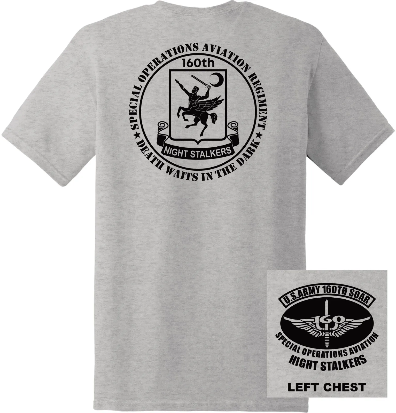 Футболка 160th soar night stalker армии сша - Фотография_5