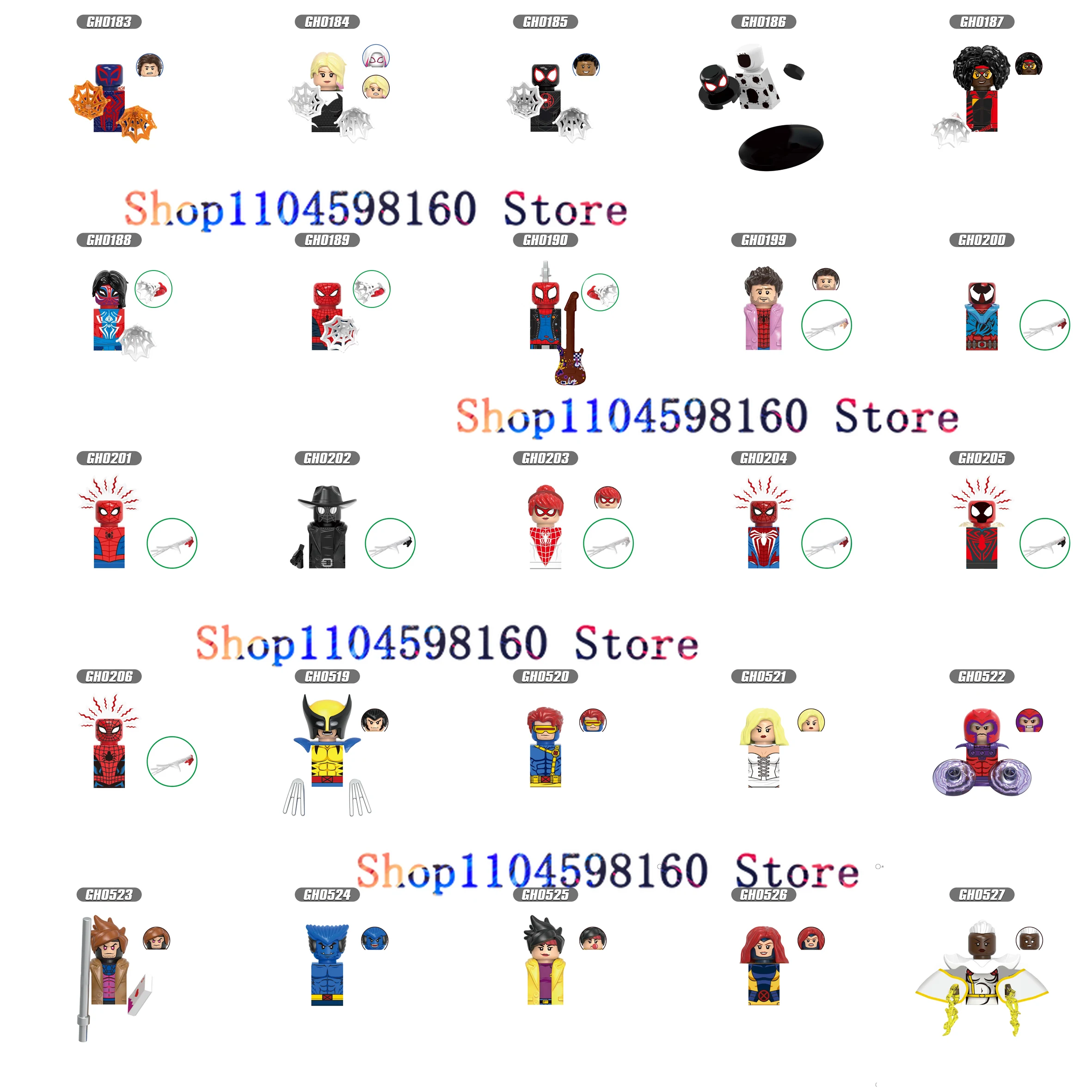 G0124 g0126 g0166 g0519 аниме мультфильм