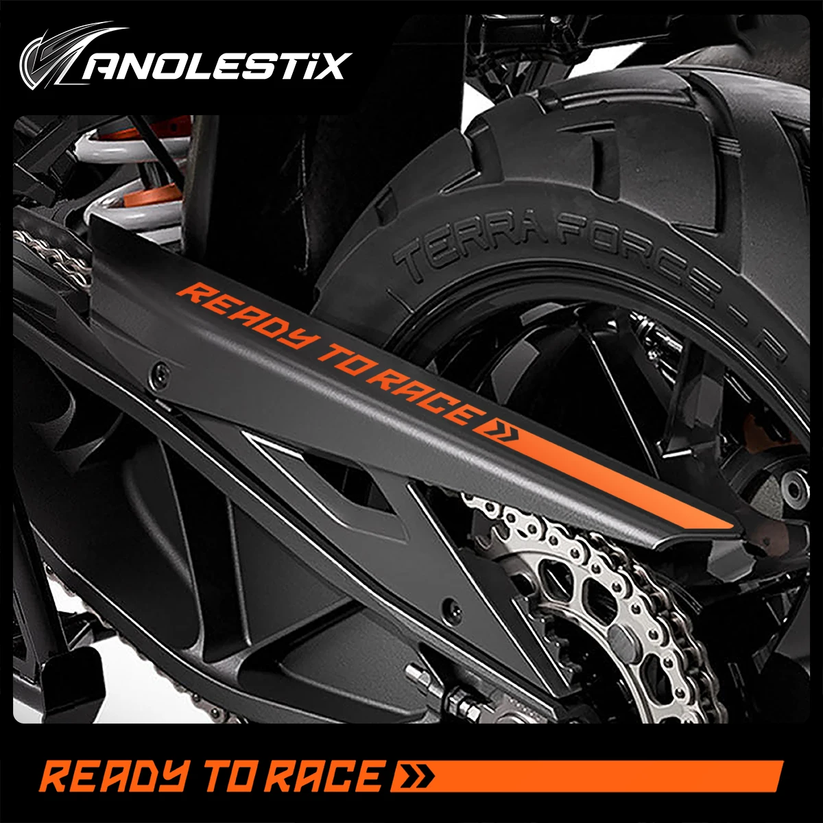 Светоотражающие наклейки на мотоцикл