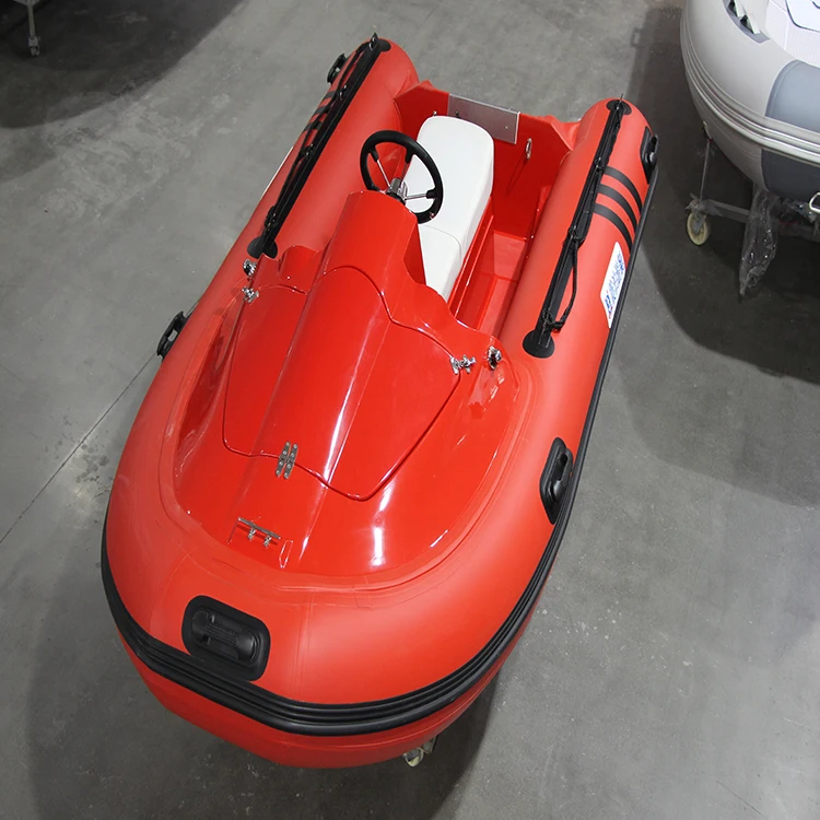 Надувная реактивная лыжная лодка hypalon/pvc на заказ для яхты rib mt-350 - Фотография_3