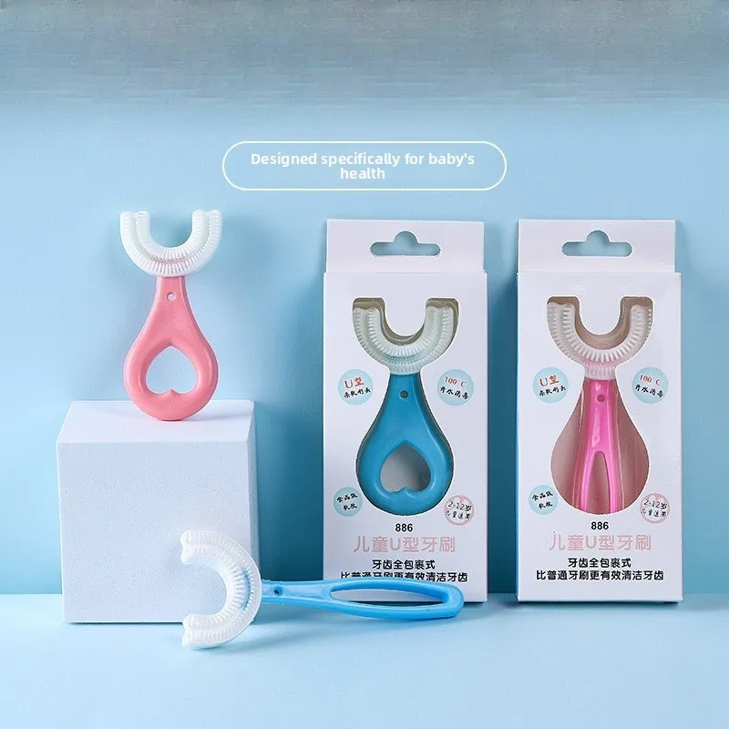 Детская u-образная зубная щетка