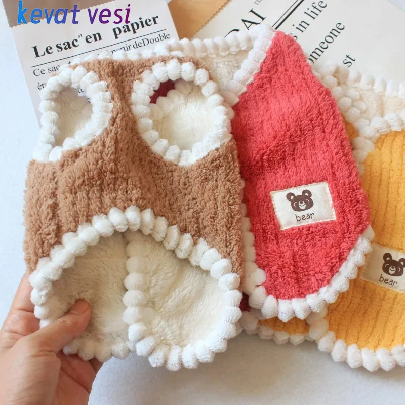 Зимнее теплое пальто для собак