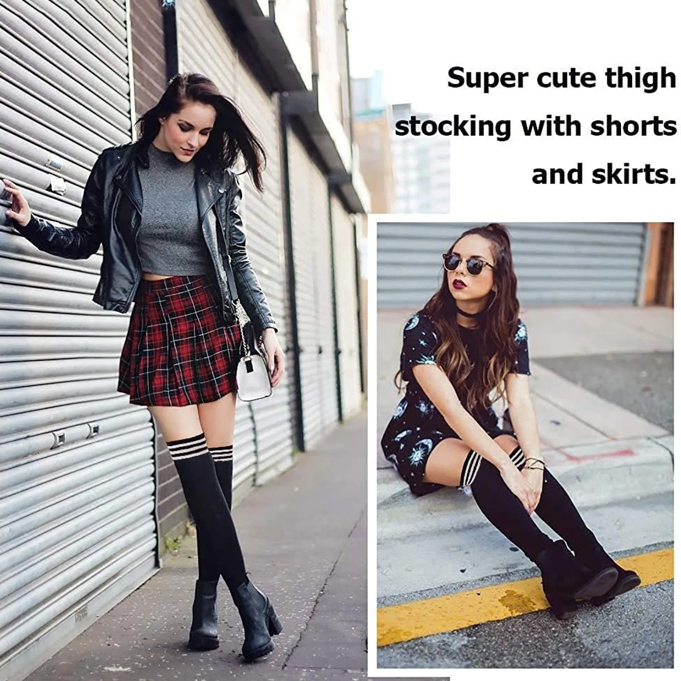 1 пара гольфов выше колена - Фотография_2