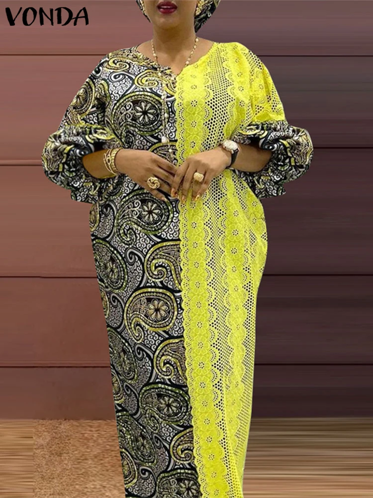 Плюс размер vonda длинное платье - Фотография_2