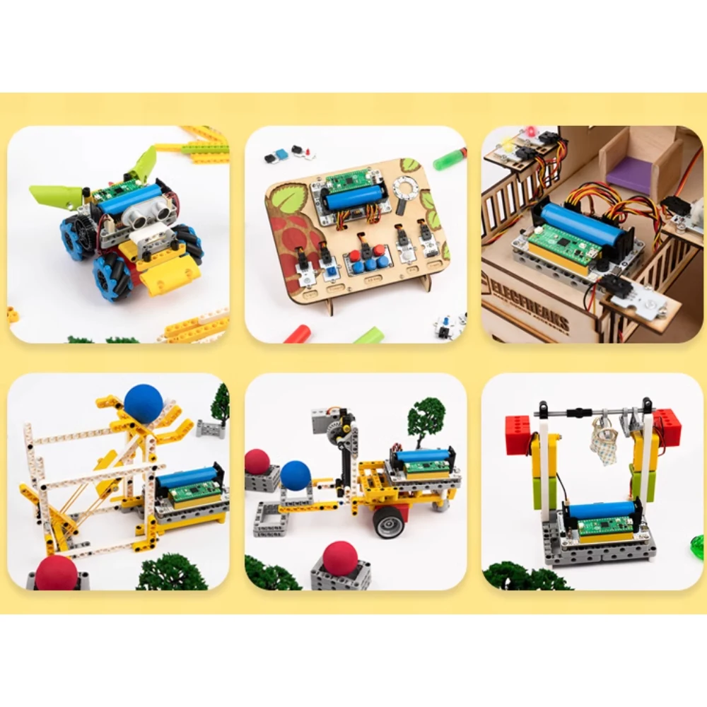 Комплект microbit wukong2040 inventor's - Фотография_6