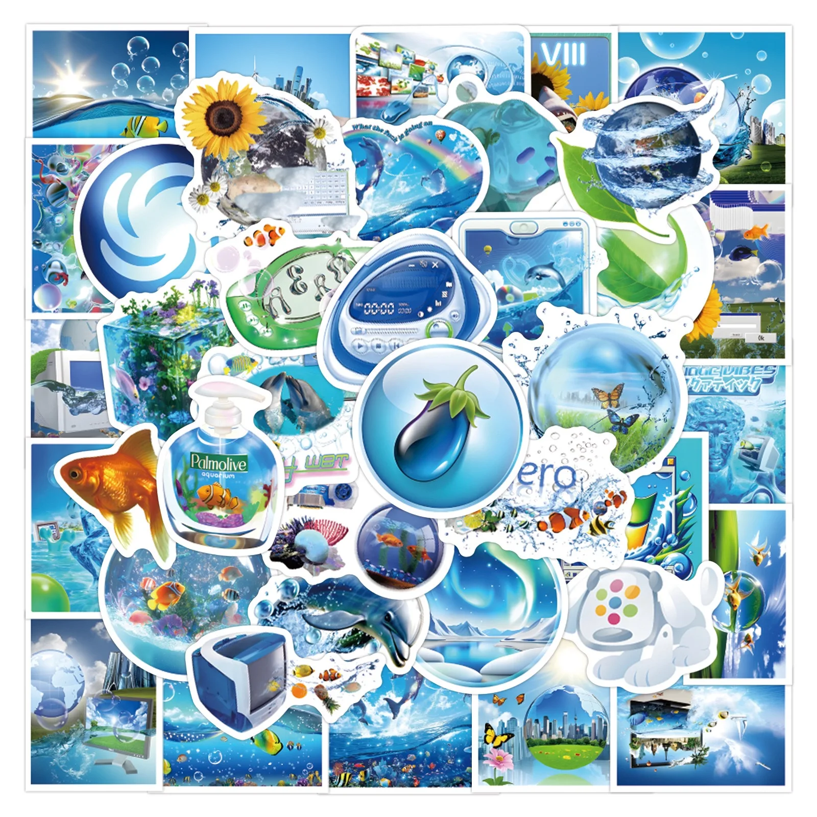 Синие наклейки «фруктигр» - Фотография_3