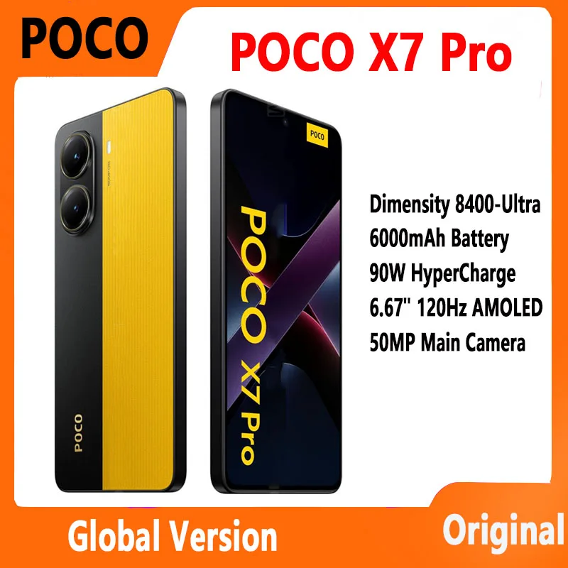 Poco x7 pro глобальная версия 5g