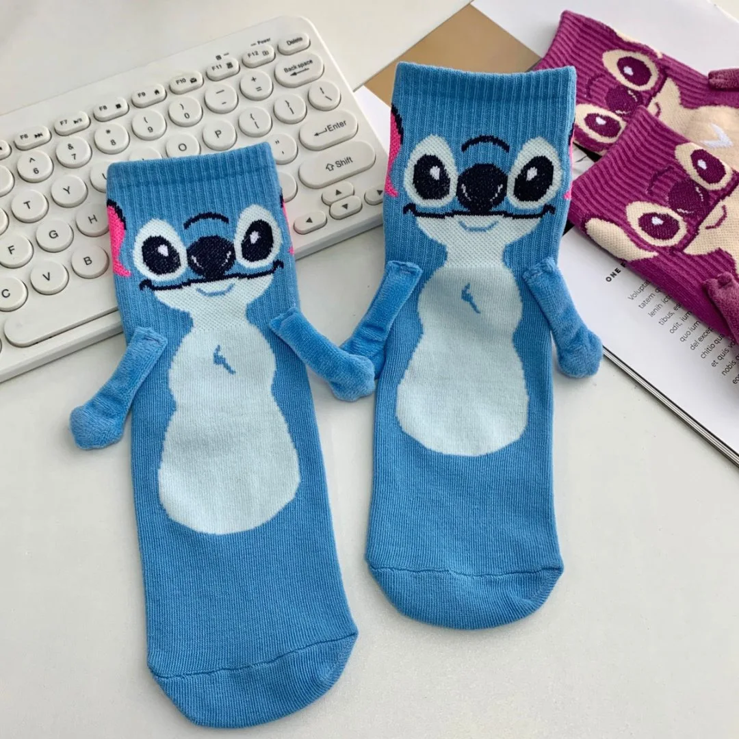 Носки stitch angel kawaii disneys - Фотография_3