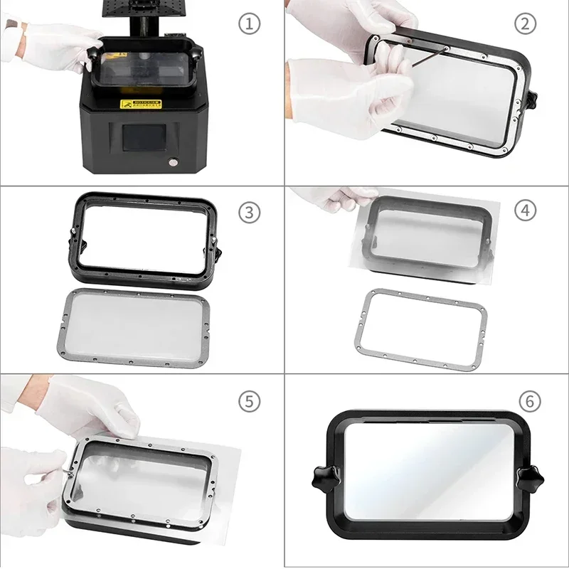 Fep-пленка 5,5 дюйма 200*140 мм для anycubic photon s для elegoo mars 0