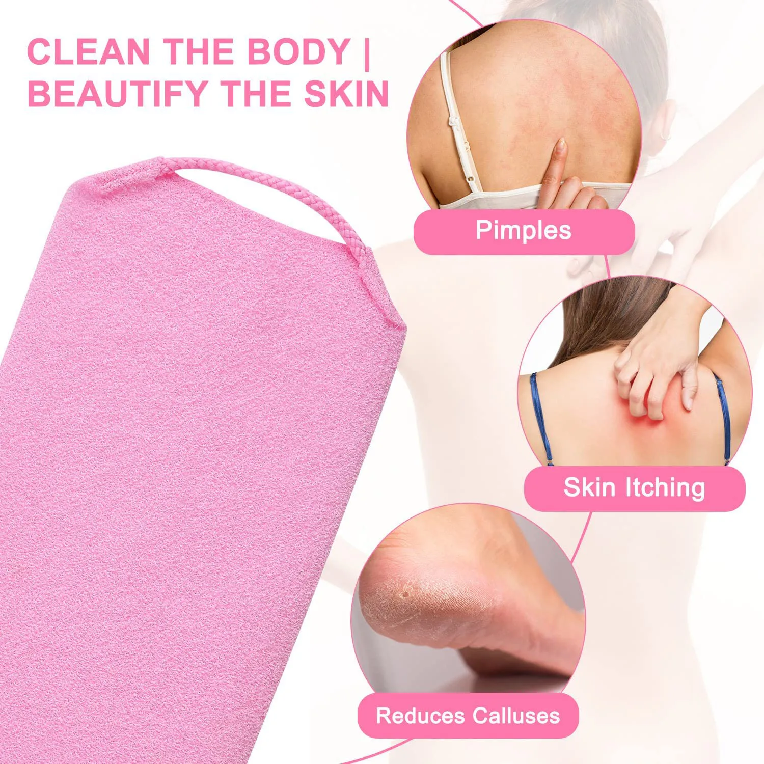 Отшелушивающий скребок для тела с ручками - Фотография_5