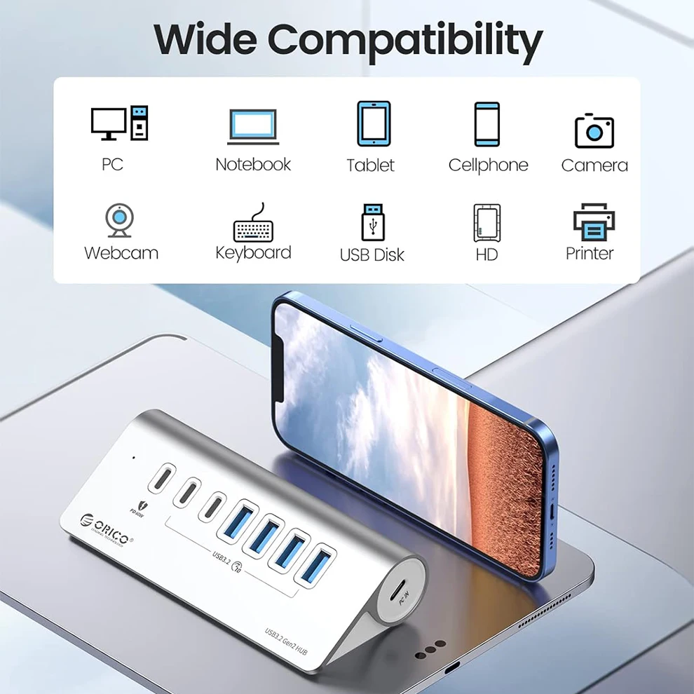 Usb 3.2 док-станция концентратор - Фотография_5