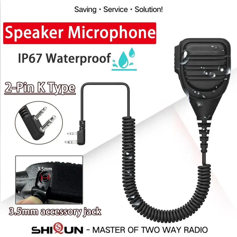 Рация динамик микрофон ручка микрофон