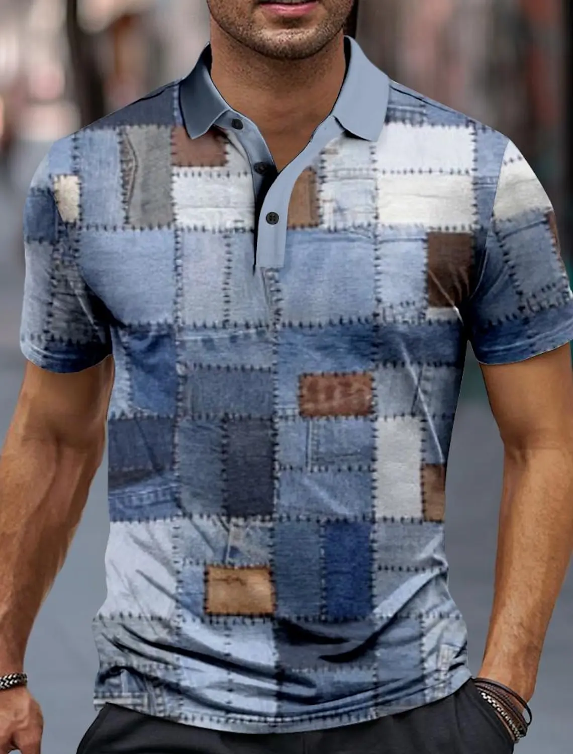 Мужская спортивная одежда в клетку