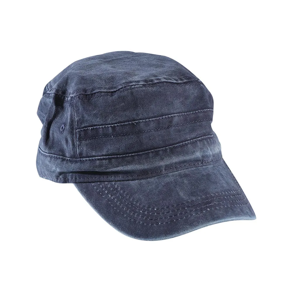 Сплошной цвет, классическая солнцезащитная плоская винтажная шляпа унисекс