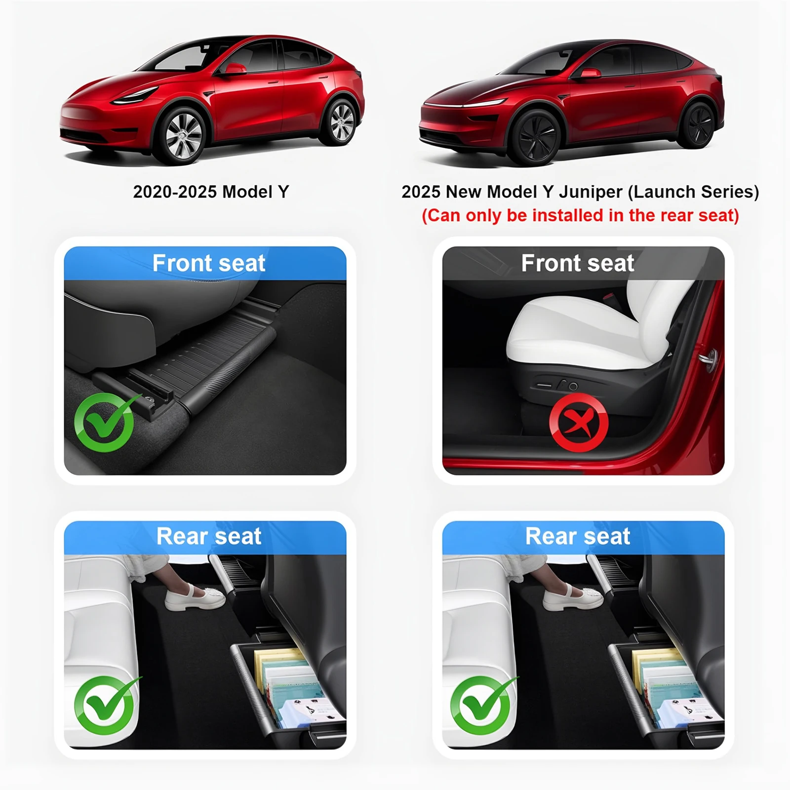 Для tesla model y 2020-2026 органайзер - Фотография_3