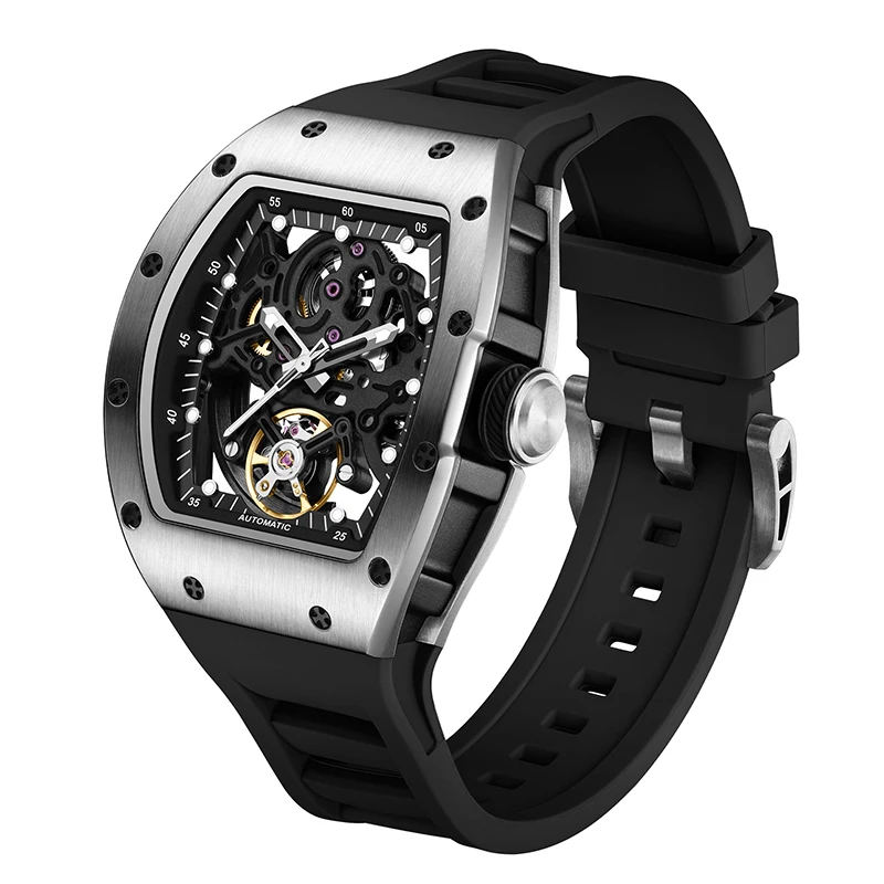 2026 автоматические многофункциональные повседневные часы со скелетом - Фотография_4
