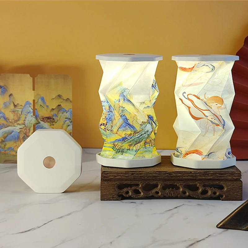 Мини-бумажный фонарь