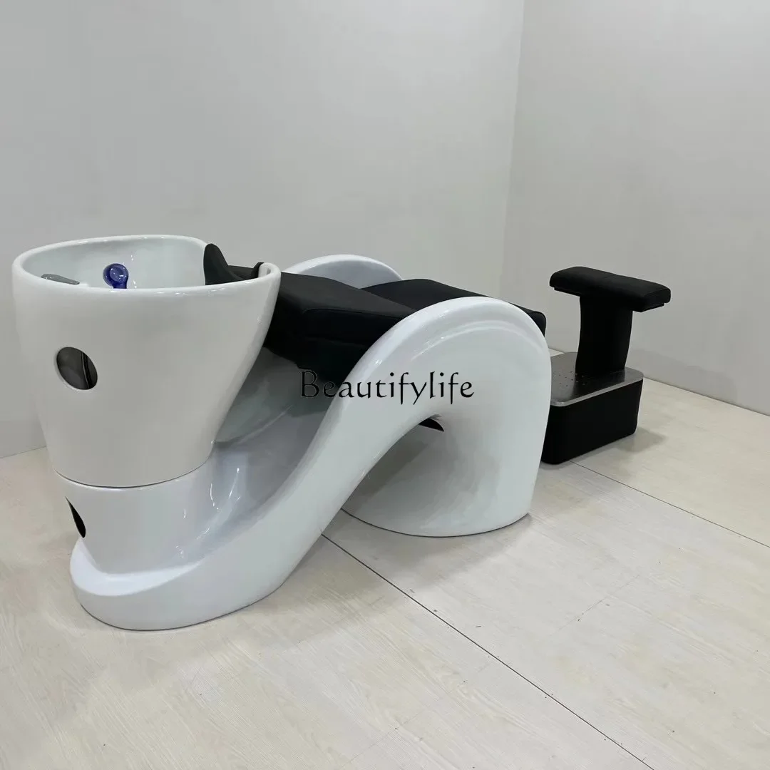 Yj32 парикмахерская полужелая кровать для парикмахерской - Фотография_6