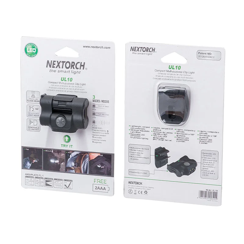 Nextorch ul10 3 светодиодный источник многоцелевой зажим/крышка светильник - Фотография_6