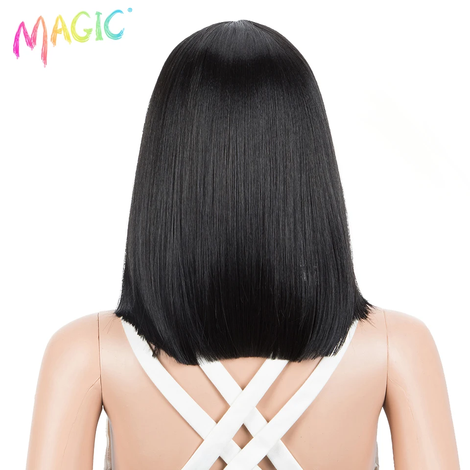 Волшебный синтетический парик спереди - Фотография_4