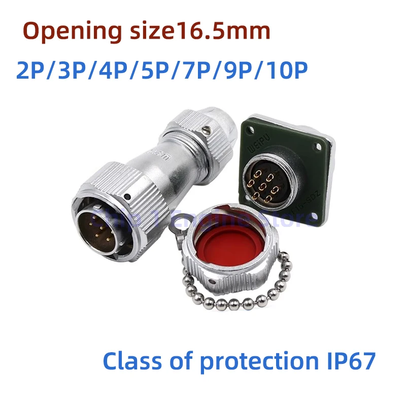 Для weipu wy16 коннектор wy16 te
