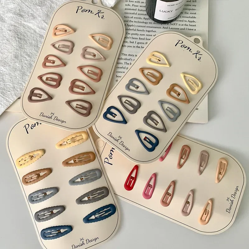 Разноцветные заколки для волос со звездами для маленьких девочек - Фотография_3