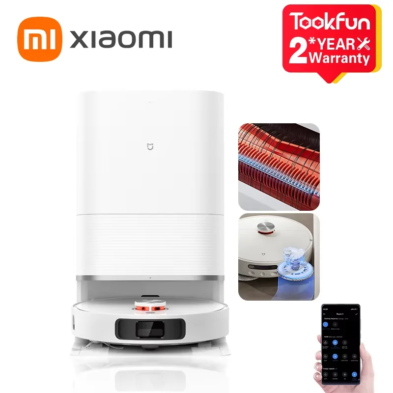 Робот-пылесос xiaomi mijia m30s omni infinite с функцией самоочистки