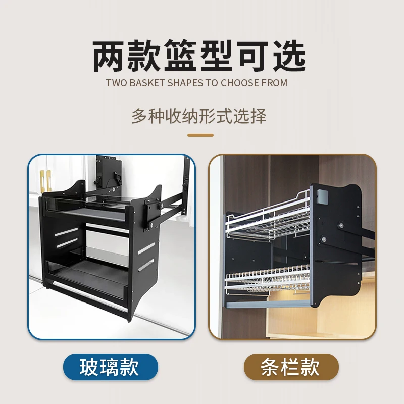 Кухонный интеллектуальный подвесной шкаф - Фотография_6