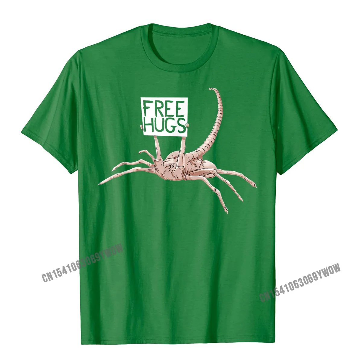 Футболка free hugs funny facehugger aliens - Фотография_2