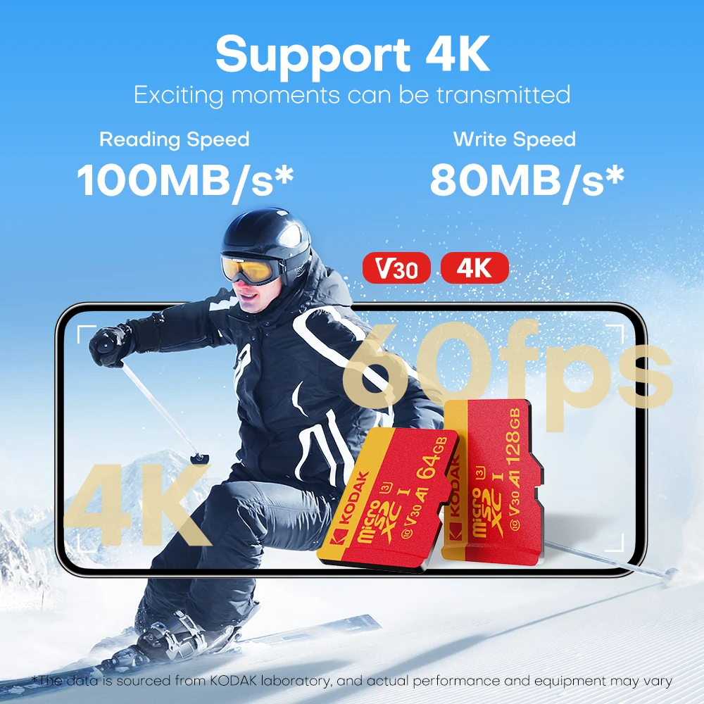 Kodak v30 u3 c10 карта micro sd - Фотография_6