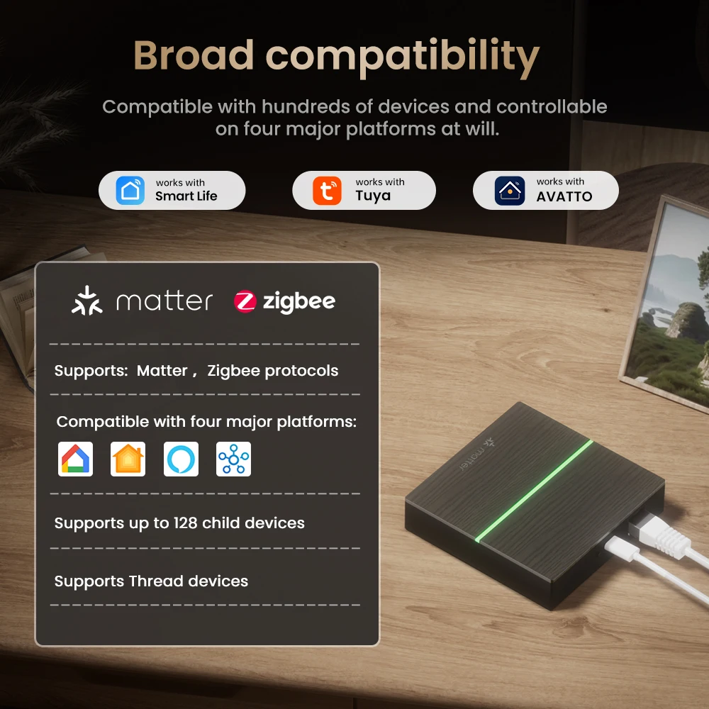 Avatto tuya matter smart gateway - Фотография_2