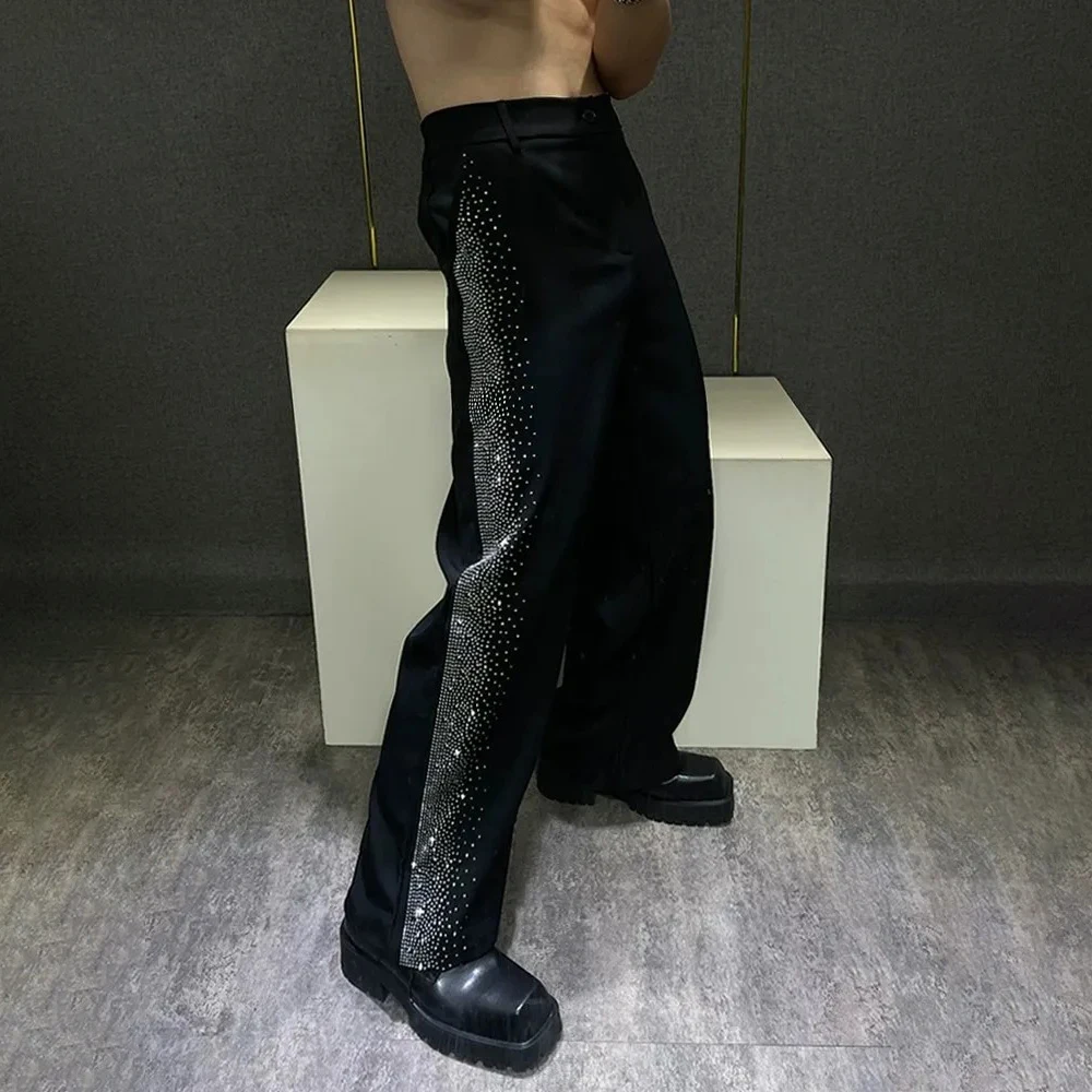 Мужские брюки y2k diamond - Фотография_4