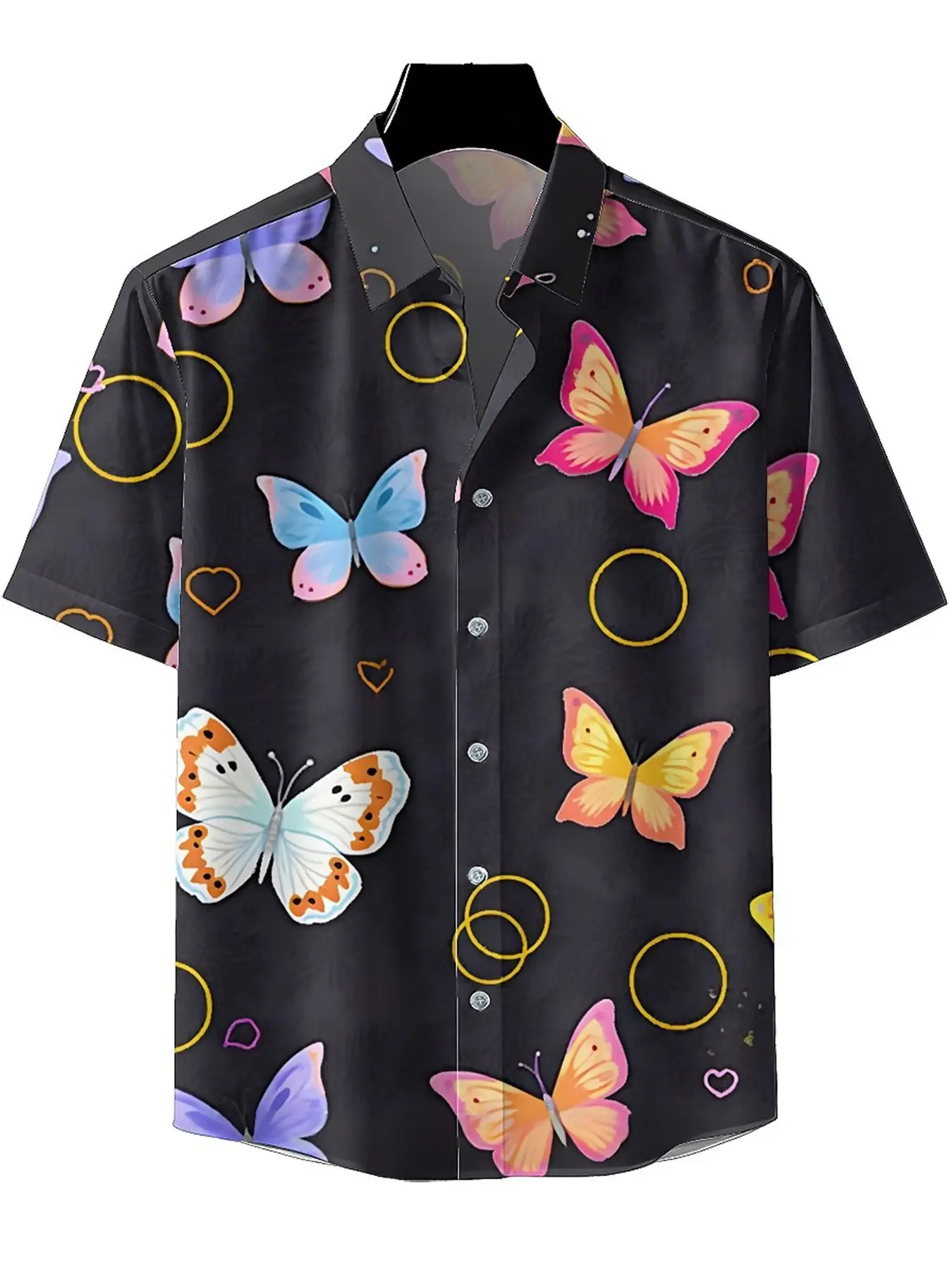 Мужские гавайские рубашки больших размеров - Фотография_3