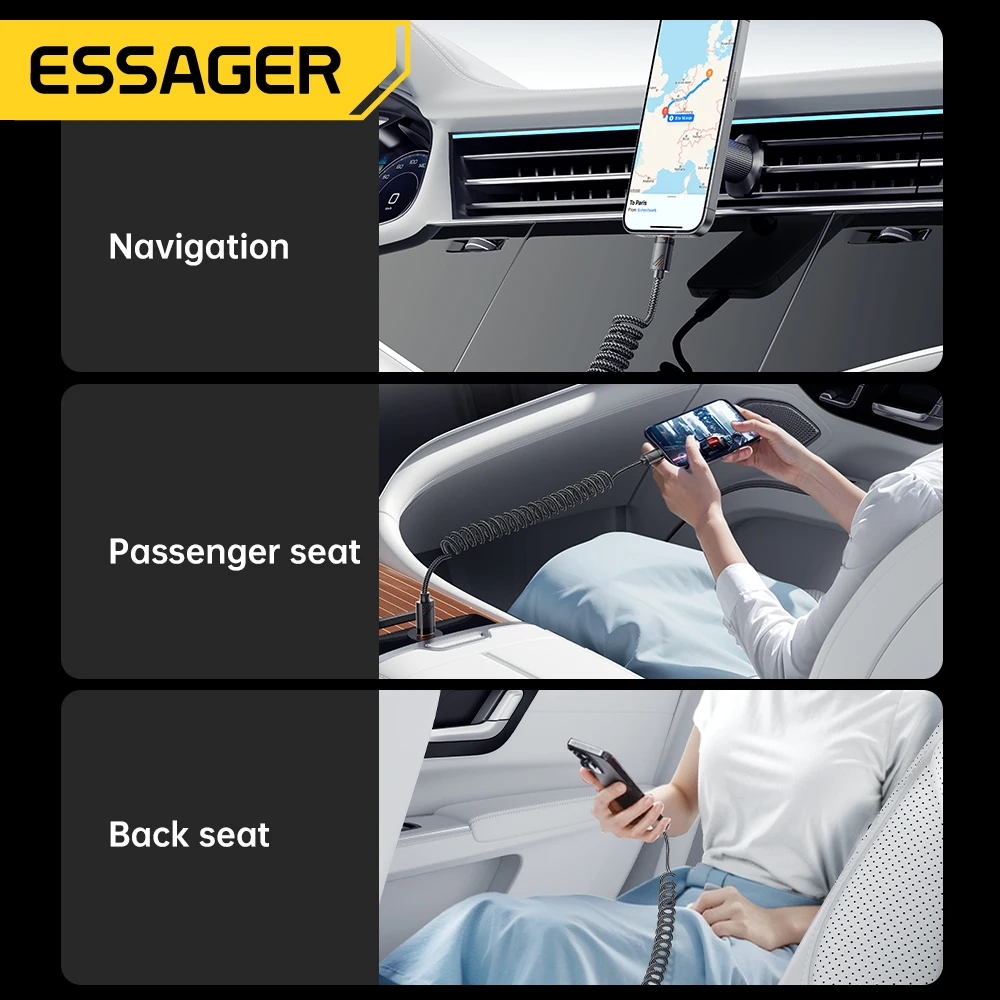 Essager автомобильный пружинный - Фотография_3