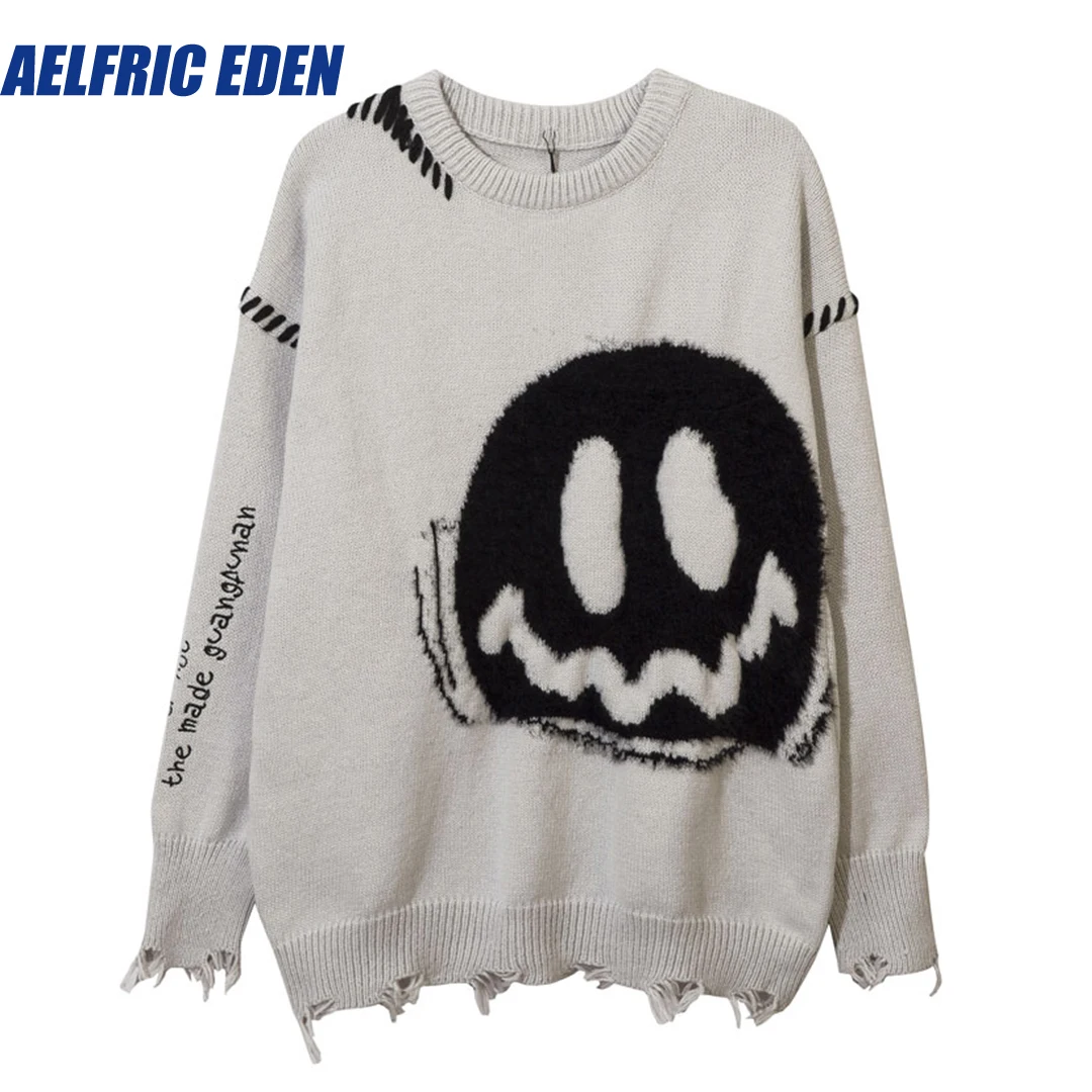 Джемпер aelfric eden grunge мужской с вышивкой - Фотография_2