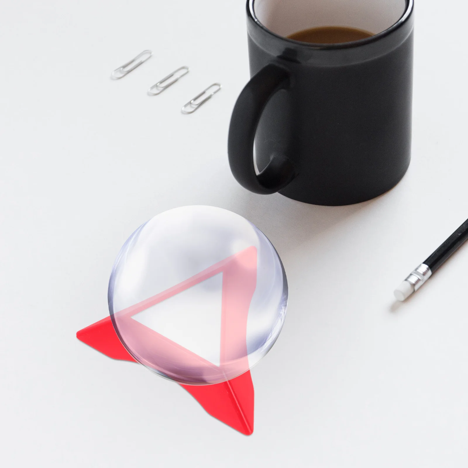 Треугольная пластиковая подставка-куб - Фотография_5