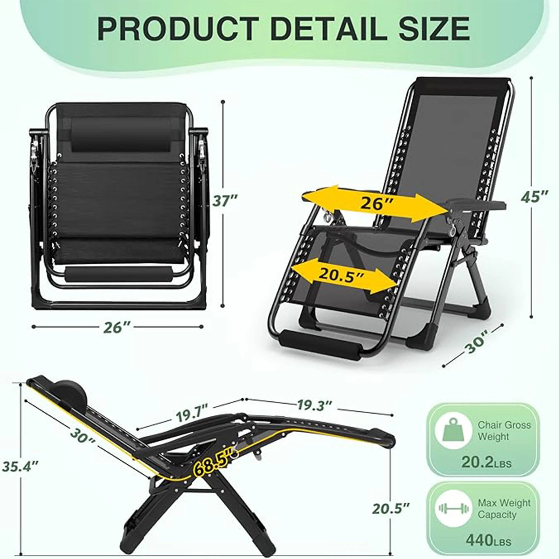 Складной стул для пожилых людей - Фотография_3