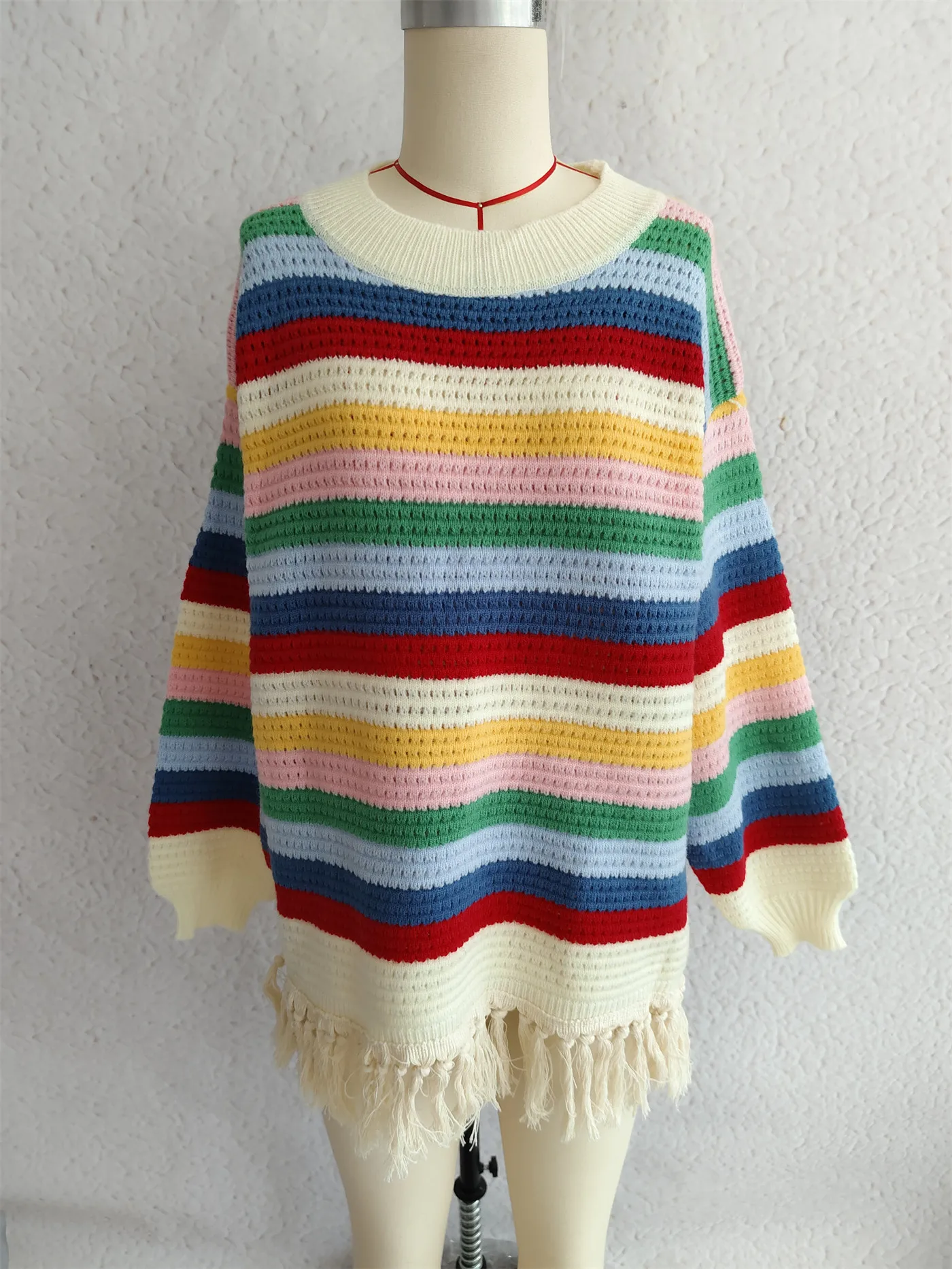 Модный женский свитер - Фотография_5