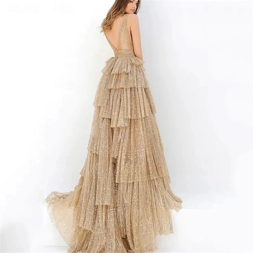 Изысканные тюлевые многоярусные