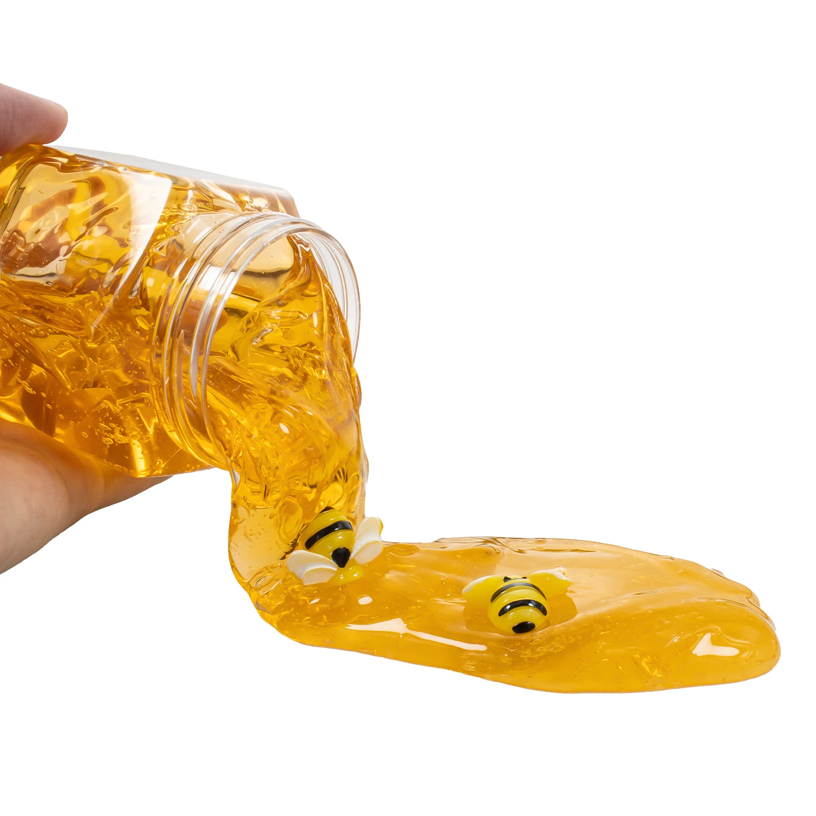 Handmade jelly clear crunchy slime toy - Фотография_4