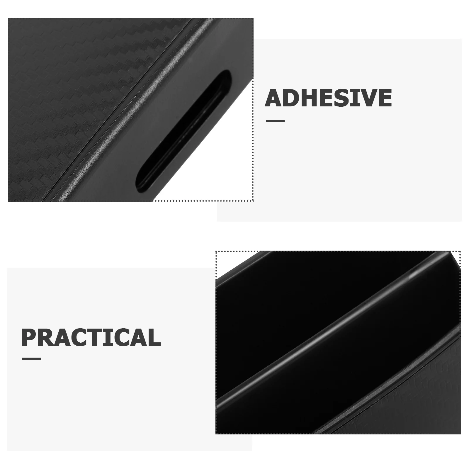 Прочный автомобильный органайзер из пвх из углеродного волокна - Фотография_5